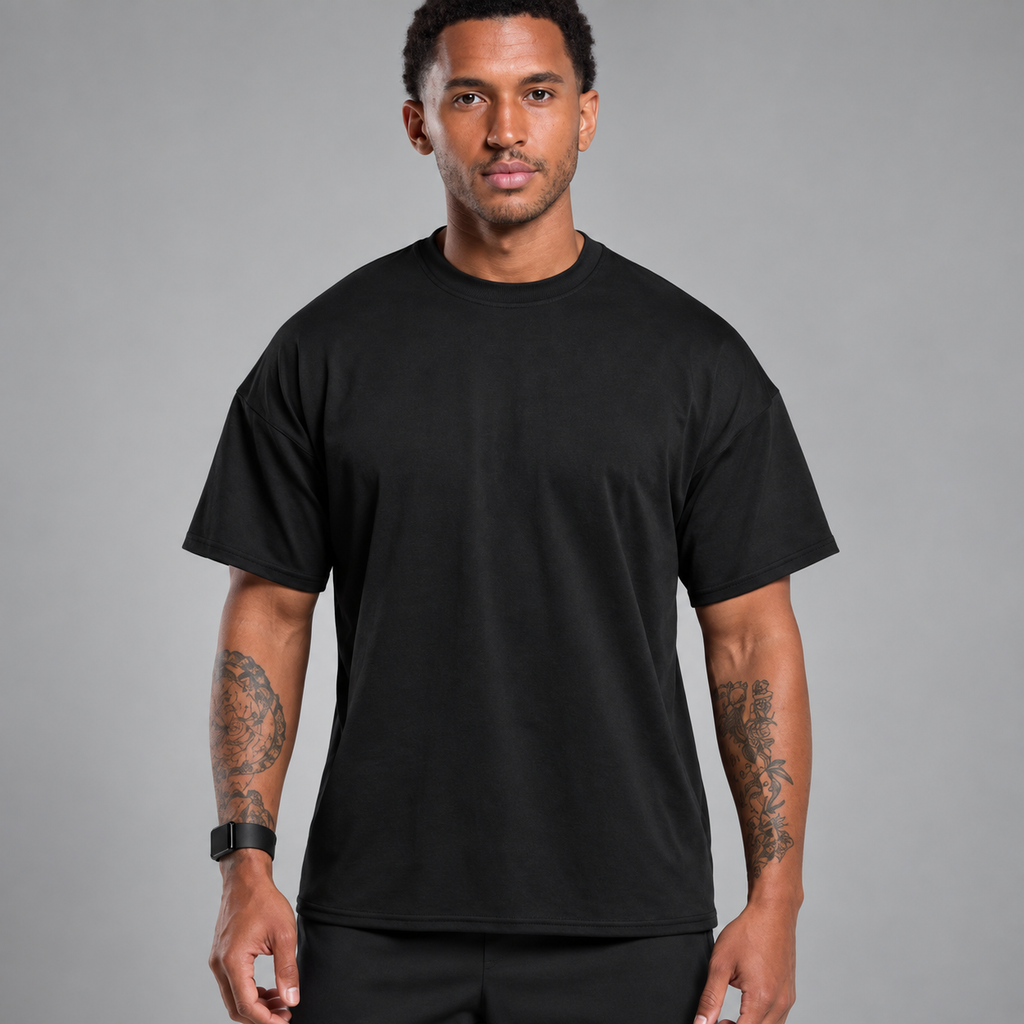 Camiseta Oversize Hombre - Casual y Transpirable