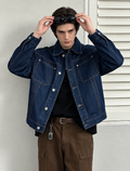 Chaqueta Vaquera Hombre - Azul Índigo