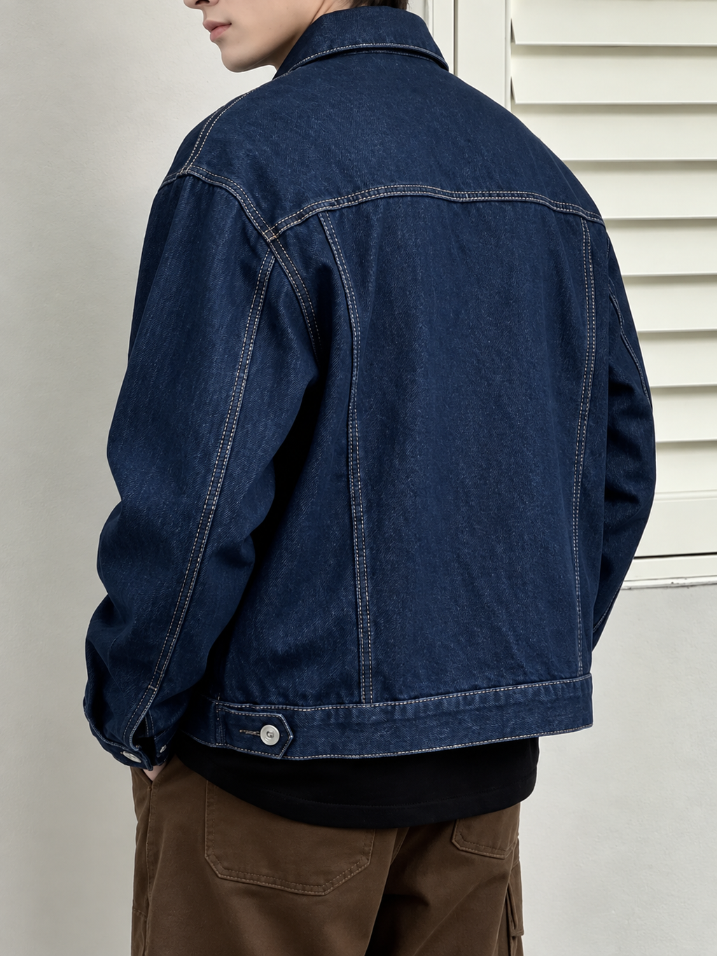 Chaqueta Vaquera Hombre - Azul Índigo