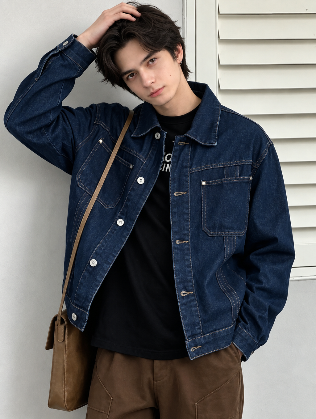Chaqueta Vaquera Hombre - Azul Índigo