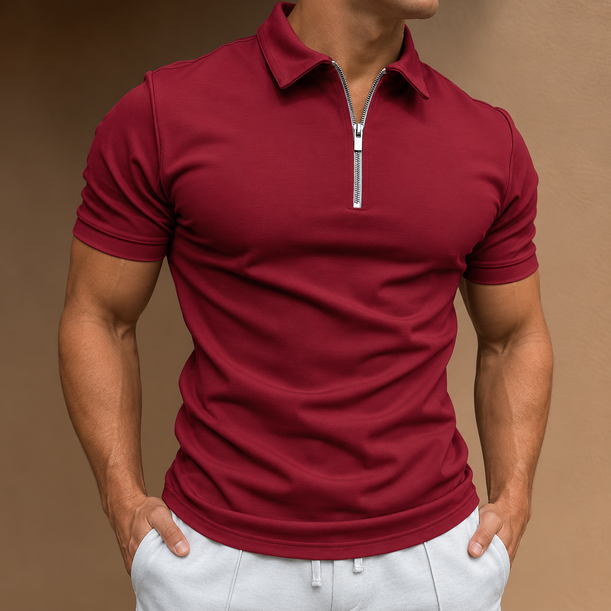 Polo Hombre - Manga Corta Casual