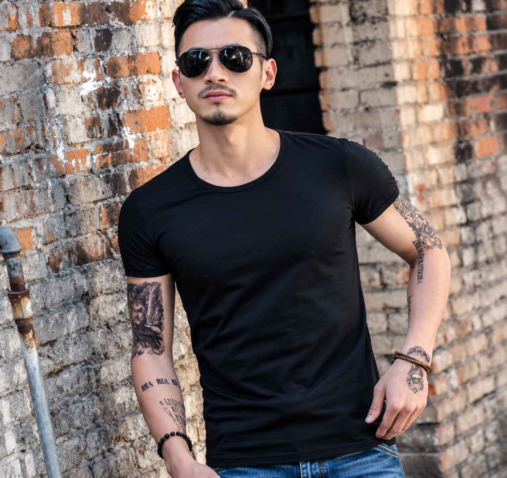 Camiseta Essential Hombre – Corte Slim